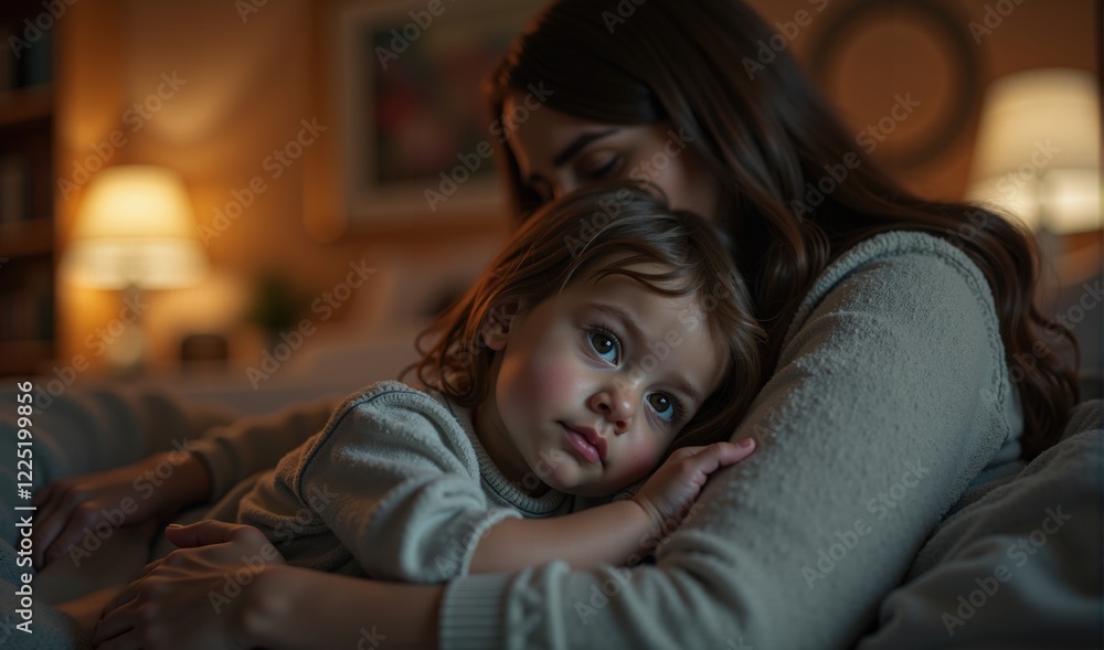 Mother Comforting Child Mother Comforting Child