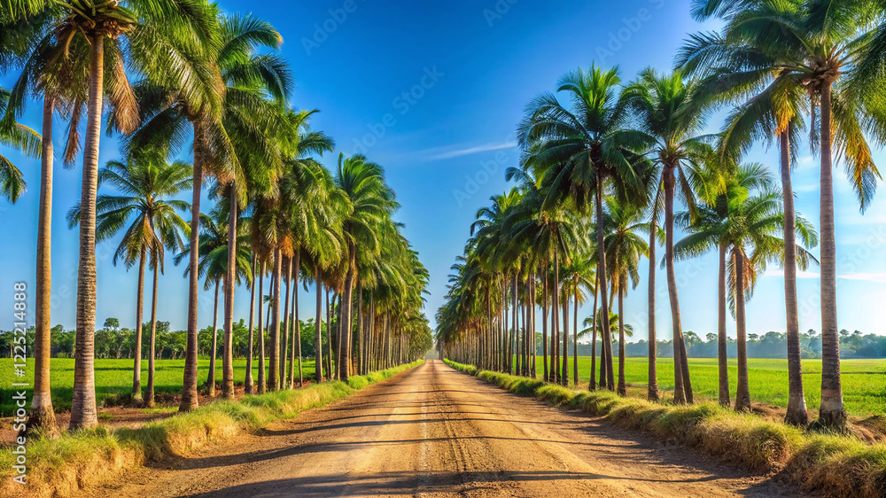 palm tree road, countryside palms, dirt road palms palm tree road, countryside palms, dirt road palms