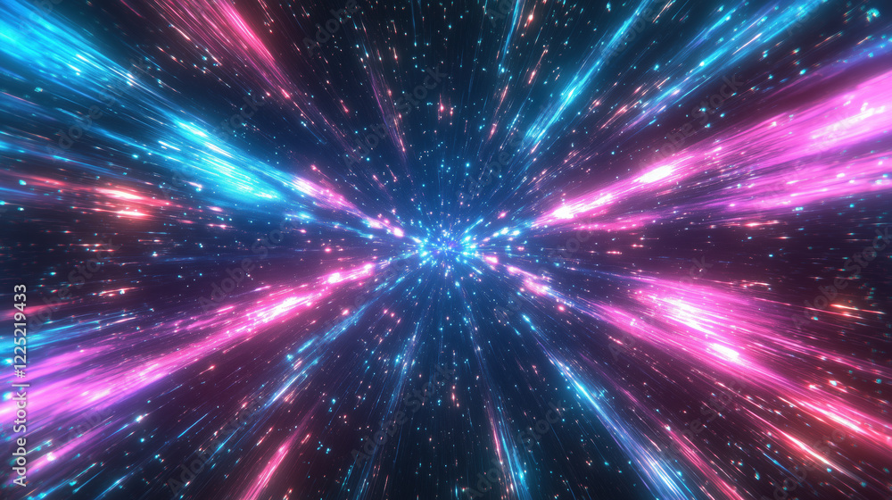 Fototapeta premium High Speed lights, motion trails