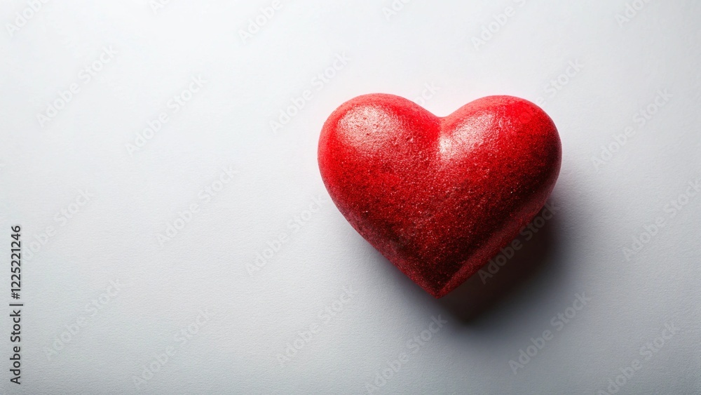 Heart on a Plain Background - Valentine’s Day
Heart on a Plain Background - Valentine’s Day