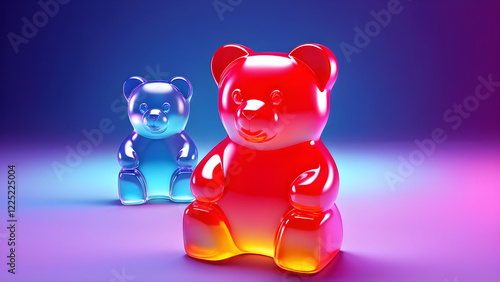 Jelly gummy bear