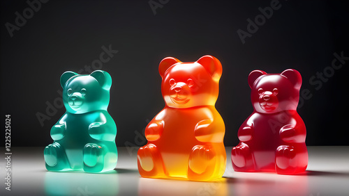 Jelly gummy bear