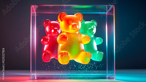Jelly gummy bear