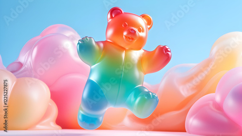 Jelly gummy bear