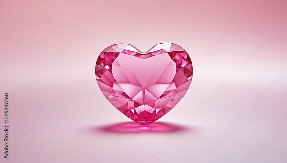 Charming Heart Shaped Pink Crystal Diamond with Soft Pink Background for Elegant Look wallpaper aesthetic for romantic post inspiration Charming Heart Shaped Pink Crystal Diamond with Soft Pink Background for Elegant Look wallpaper aesthetic for romantic post inspiration