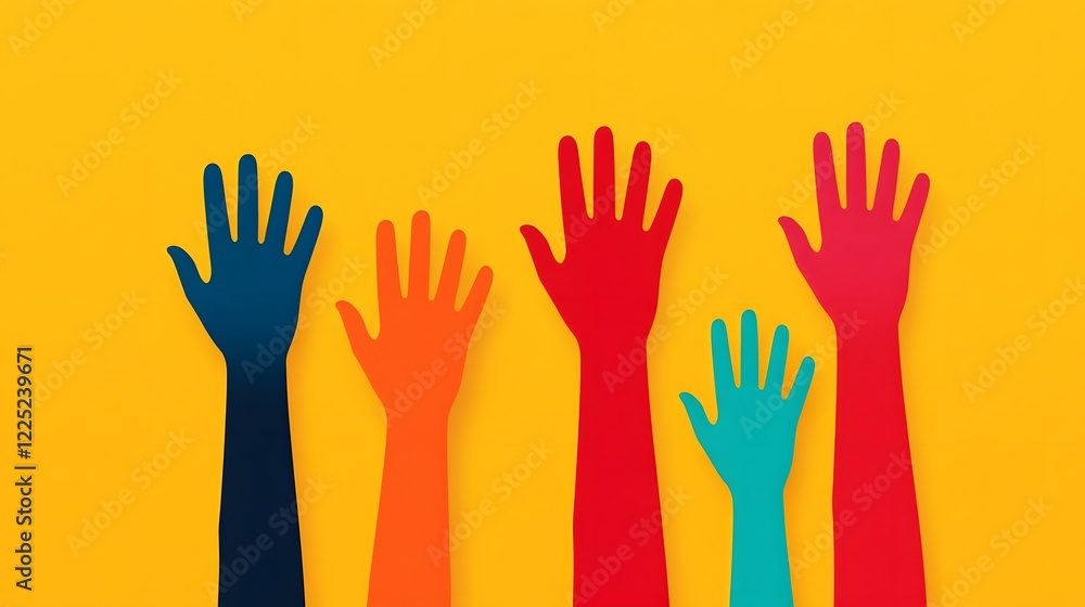 Diverse Hands Showcasing Inclusive Volunteering Opportunities and Virtual Engagement Strategies Diverse Hands Showcasing Inclusive Volunteering Opportunities and Virtual Engagement Strategies