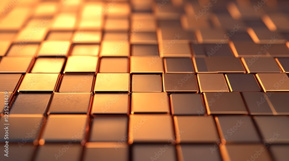 Shimmering Metallic Grid Backdrop with Soft Gradient Texture for Business News or Tech Media Shimmering Metallic Grid Backdrop with Soft Gradient Texture for Business News or Tech Media