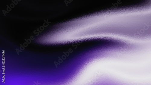 Abstract background with Glass effect purple white and black waves