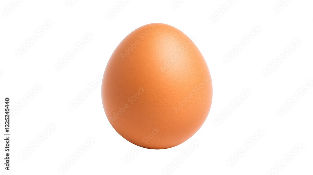 High resolution Close up of a Single Brown Chicken Egg isolated on transparent background High resolution Close up of a Single Brown Chicken Egg isolated on transparent background