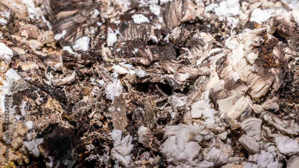 ash from burnt wood with visible texture ash from burnt wood with visible texture