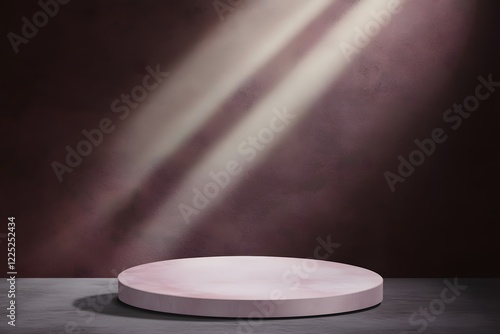 stage with spotlight