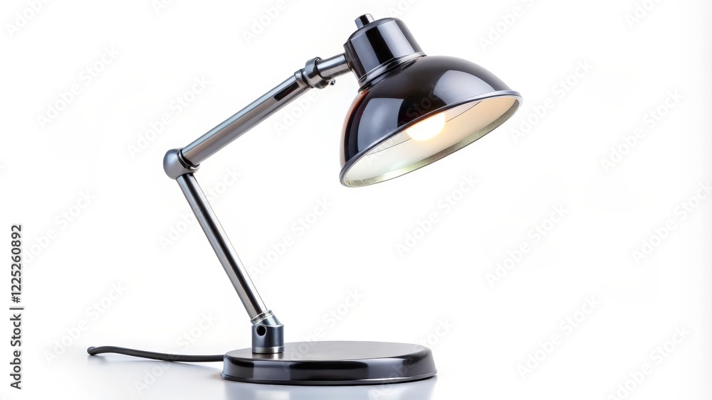 Black and Chrome Desk Lamp Black and Chrome Desk Lamp