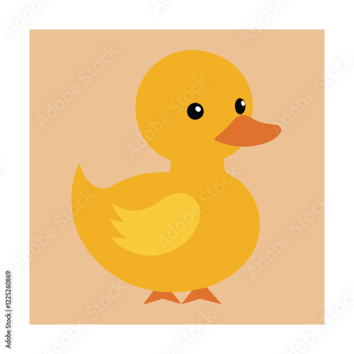 duck with green grass
