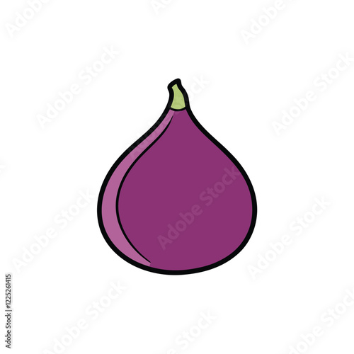 illustration of an apple with drops