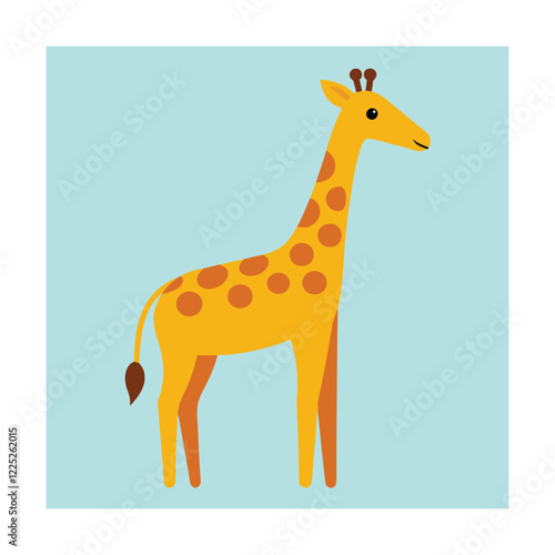 giraffe illustration