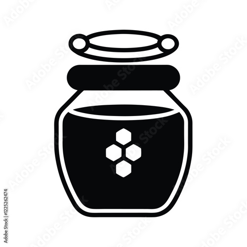 glass jar with a lid