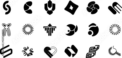 A grid of fifteen vector icons intended for digital use