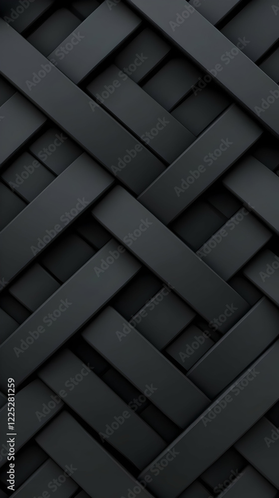 Dark 3D Abstract Background Dark 3D Abstract Background