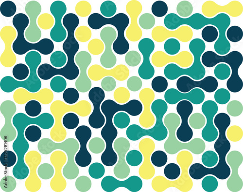 The abstract painting can be used as wallpaper or any background