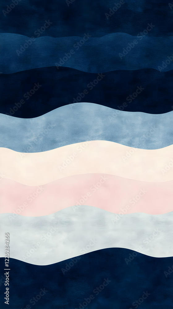 Fototapeta premium Abstract Wave Background Illustration