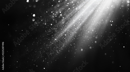 Light Beams with dust particles