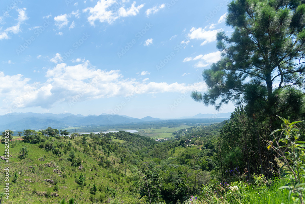 Landscape of the Serra Geral, State of Santa Catarina, Brazil Landscape of the Serra Geral, State of Santa Catarina, Brazil