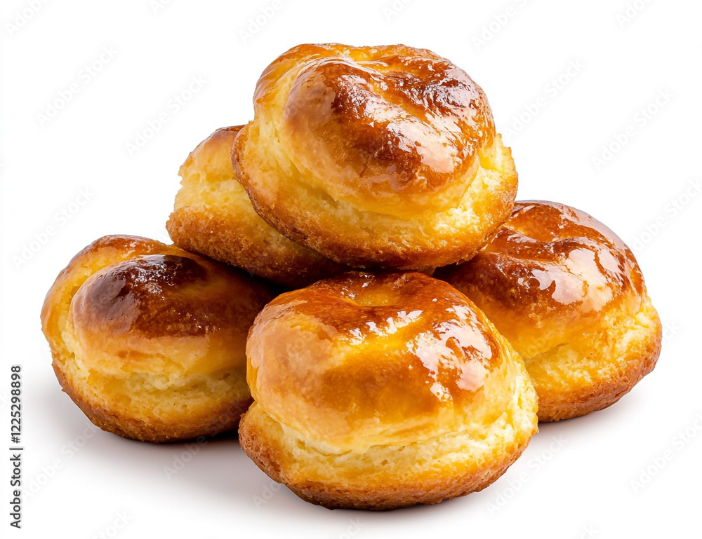 Mini Muffins on White Background - Ideal for Bakery Promotion and Food Blog Mini Muffins on White Background - Ideal for Bakery Promotion and Food Blog