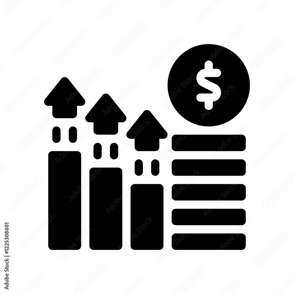 prosperity glyph icon prosperity glyph icon