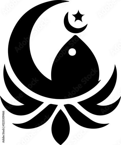 vector sketch, illustration, silhouette, logo icon, mascot symbol, religious and cultural symbolism