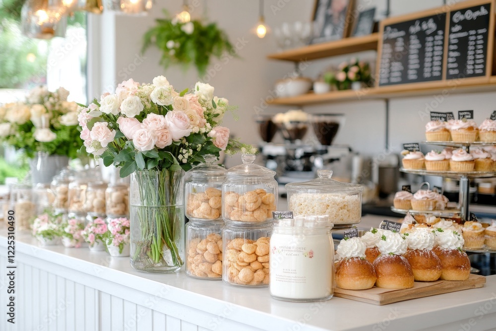 A customer-friendly menu in a café, featuring colorful icons and concise descriptions of each dish for easy reading A customer-friendly menu in a café, featuring colorful icons and concise descriptions of each dish for easy reading