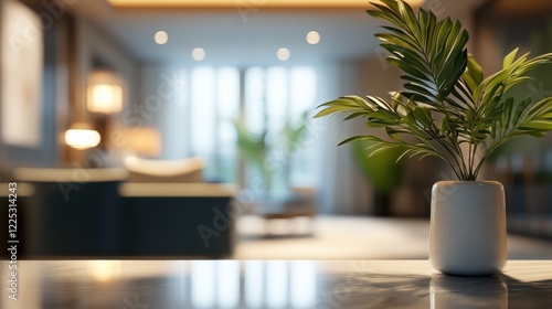 Blur Luxurious interior, abstract blur background for web design.