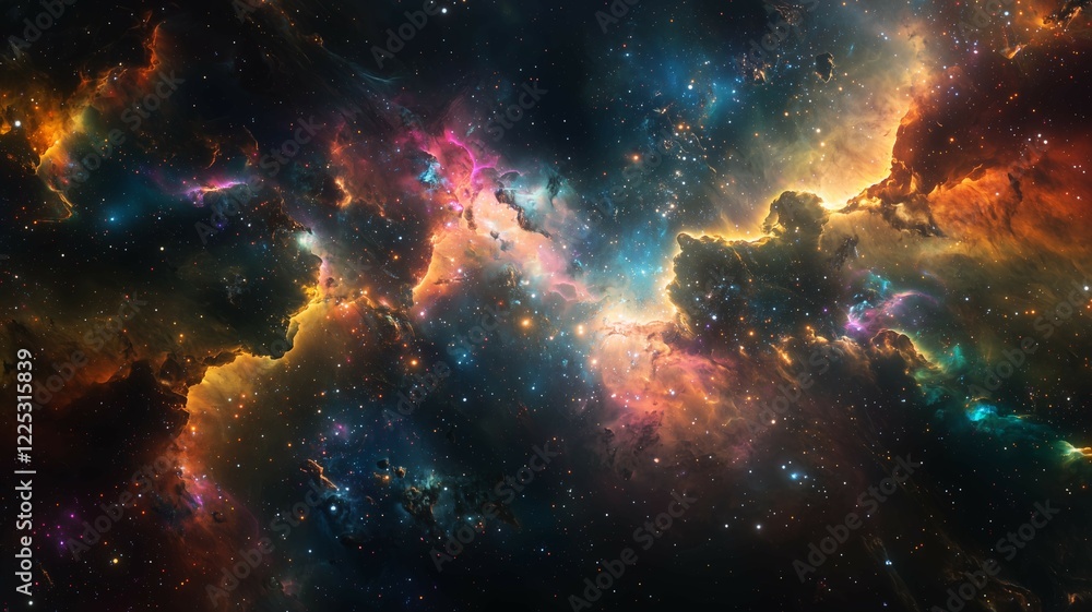 Fototapeta premium 神秘的な宇宙