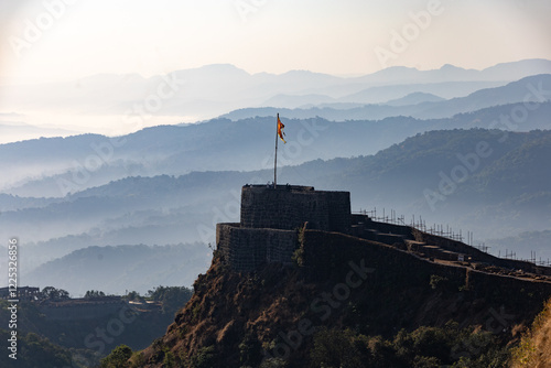 Pratapgad fort, one of the important forts of Maratha Empire, Mahabaleshwar, Maharashtra