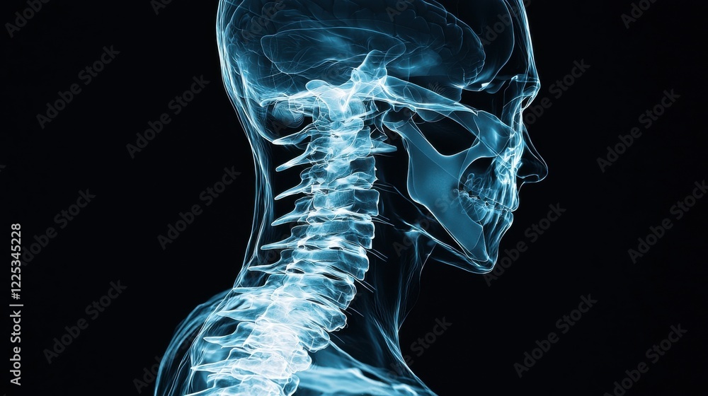 Transparent 3D X Ray Skeleton Anatomy Model for Medical Research and Education Transparent 3D X Ray Skeleton Anatomy Model for Medical Research and Education