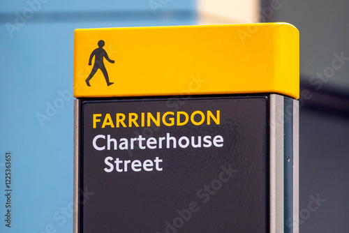 Charterhouse Street in Farringdon, London photo