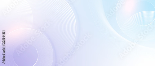 Pastel gradient background with circular pattern