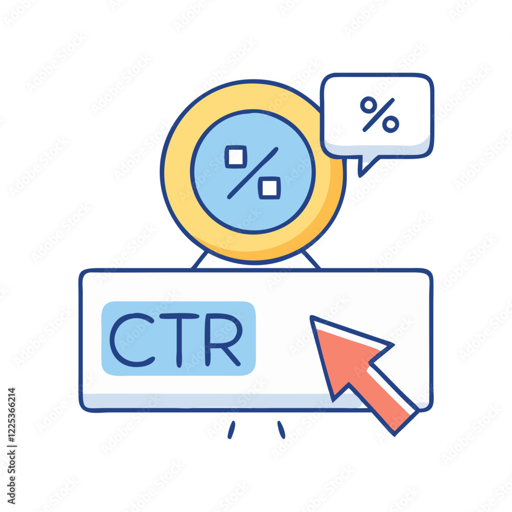 click through rate ctr icon, click through rate ctr vector illustration-simple illustration of click through rate ctr, perfect for click through rate ctr logos and icons click through rate ctr icon, click through rate ctr vector illustration-simple illustration of click through rate ctr, perfect for click through rate ctr logos and icons