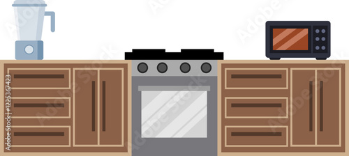 Oven kitchen appliances