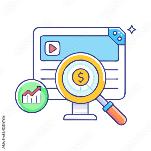 search engine marketing sem icon, search engine marketing sem vector illustration-simple illustration of search engine marketing sem, perfect for search engine marketing sem logos and icons