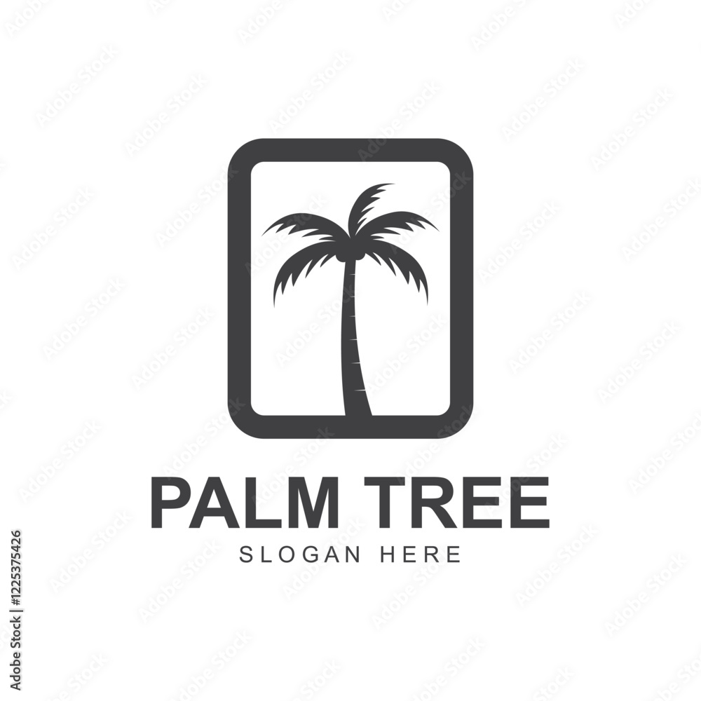Obraz premium Pict Palm-09.eps