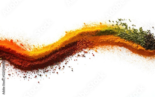 Wavy Spice Gradient photo