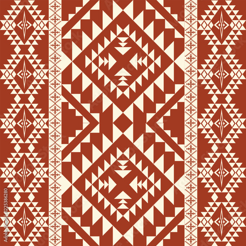 Native American textiles are known for their intricate tribal patterns and geometric designs, often featuring vibrant colors and earth tones. Traditional weaving techniques