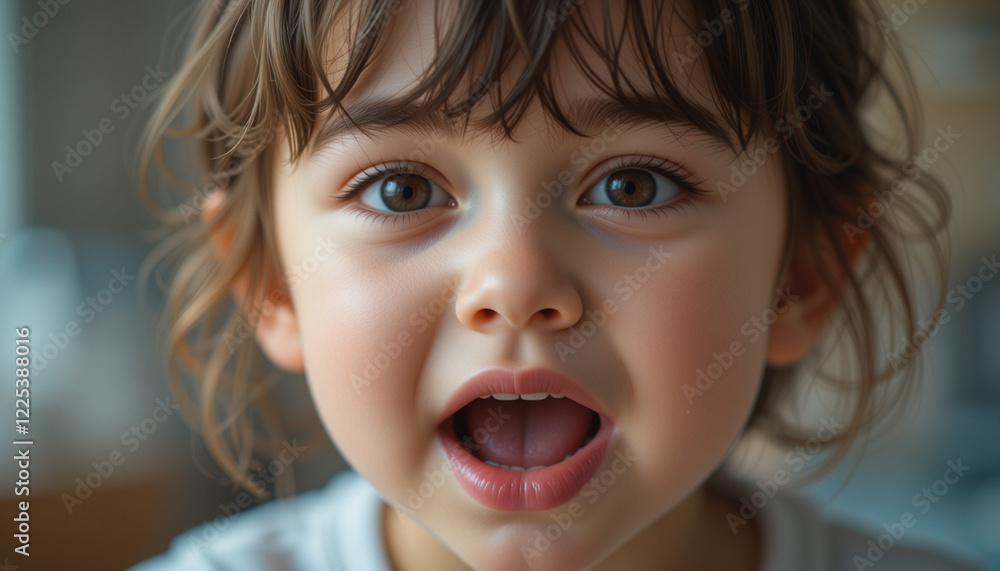 The innocence and happiness on the face of a smiling child, capturing pure joy. The innocence and happiness on the face of a smiling child, capturing pure joy.