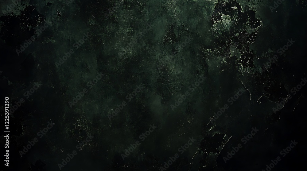 Dark Green Textured Abstract Background Wall Dark Green Textured Abstract Background Wall