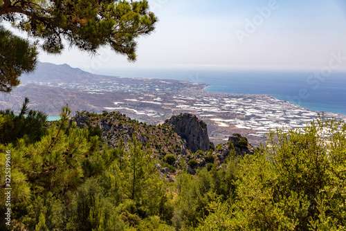 rural agriculture countrysides of Crete, Greece photo