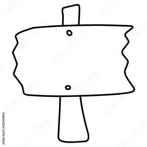 illustration of a sign