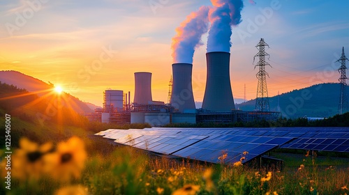An intimate magazine-style image of peak energy demand technology revolutionizing industrial zones
