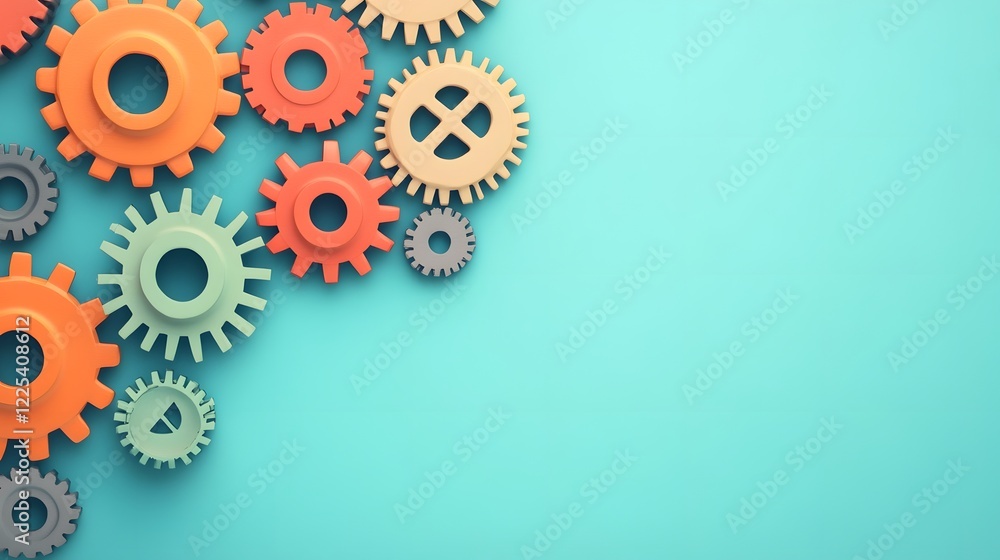 Interlocking Gears and Nodes Forming a Comprehensive Product Framework