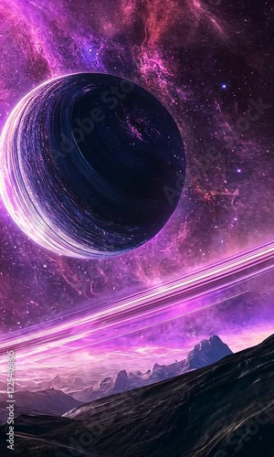 planet and space