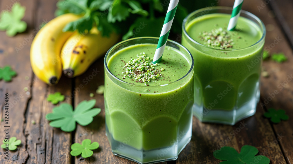 Festive Green Smoothies for St. Patrick's Day: Healthy Holiday Indulgence for Health-Conscious Consumers Festive Green Smoothies for St. Patrick's Day: Healthy Holiday Indulgence for Health-Conscious Consumers